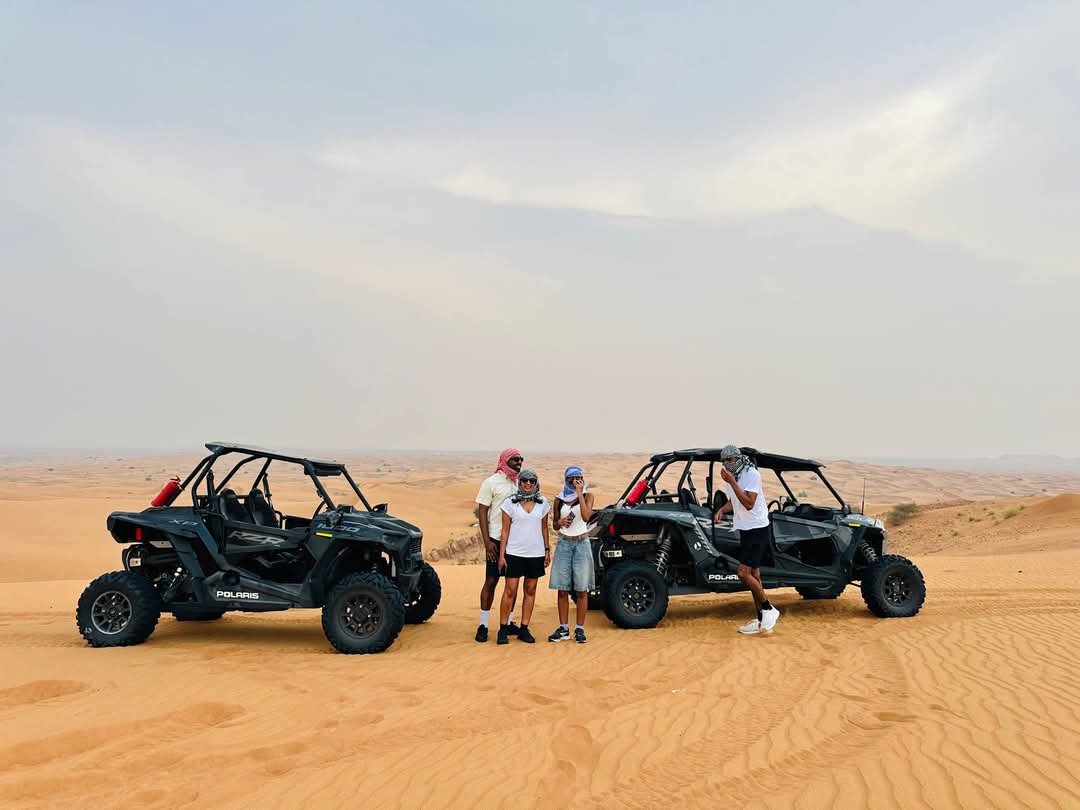 Desert dune buggy adventure in Dubai